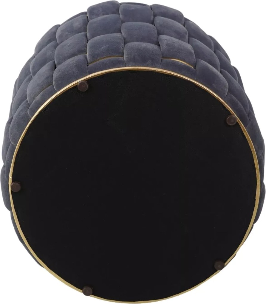 SI Tiara Velvet taburetka sivý