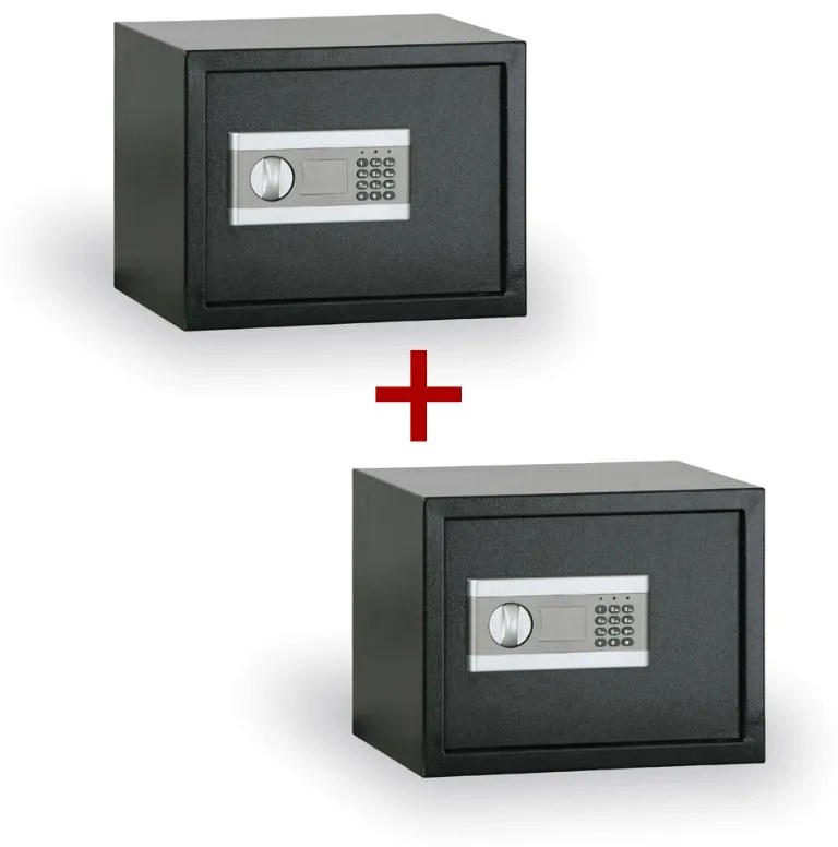 Nábytkový trezor elektronický 1+1 ZADARMO, 18 L