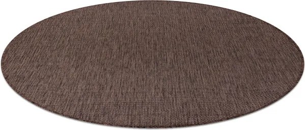 Koberec SIZAL SION A5165A hnedý kruh