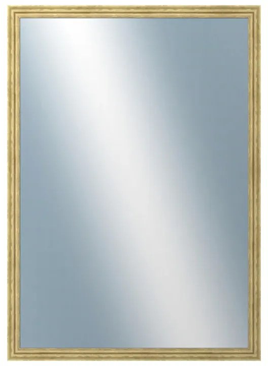 DANTIK - Zrkadlo v rámu, rozmer s rámom 50x70 cm z lišty DEFINO zlatá (2898)