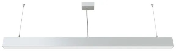 APLED - LED Luster na lanku LOOK LED/46W/230V 4000K 120 cm strieborná