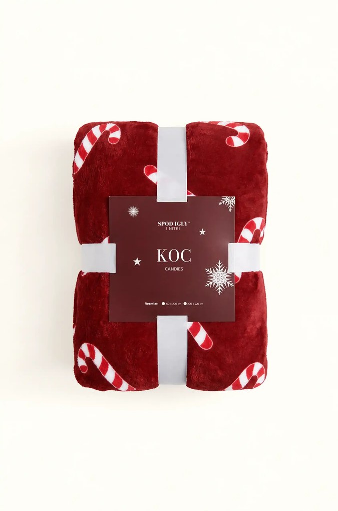 Vianočná deka XMASS CANDIES Rozmer: 150x200 cm