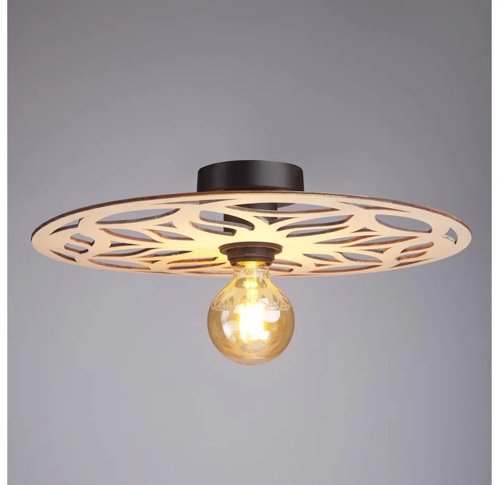 Prisadený luster FALCO 1xE27/60W/230V pr. 40 cm béžová