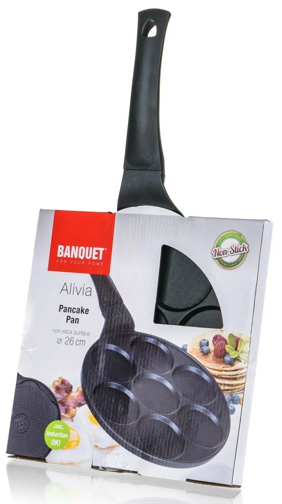 Banquet Panvica na 7 lievancov s nepriľnavým povrchom ALIVIA 26 cm