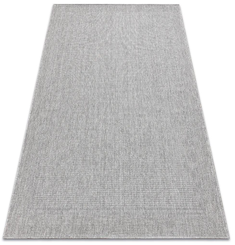 Dywany Łuszczów Kusový koberec Timo 5979 Light grey - na von aj na doma - 140x190 cm