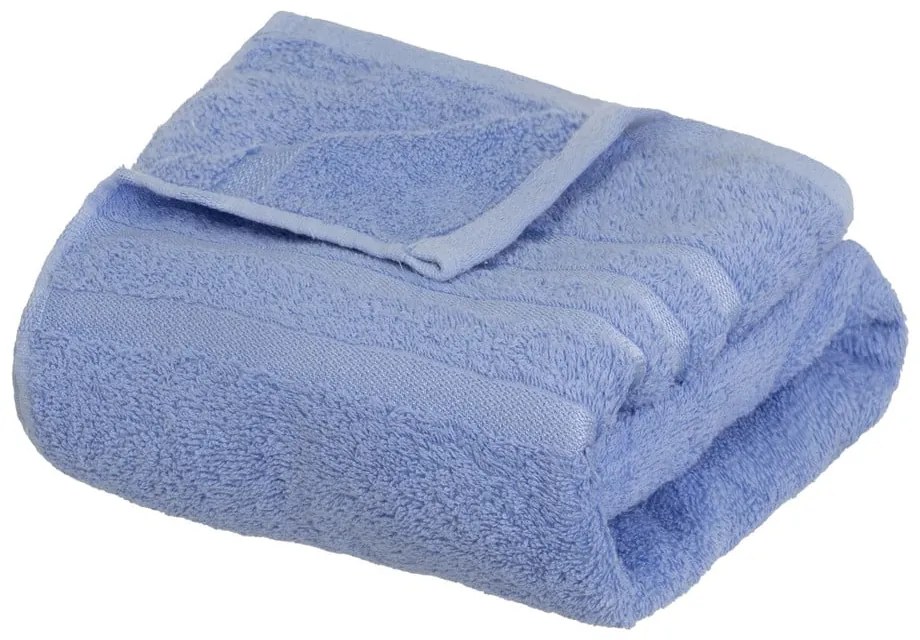 Modrá froté bavlnená osuška 70x140 cm Simple – Casa Selección