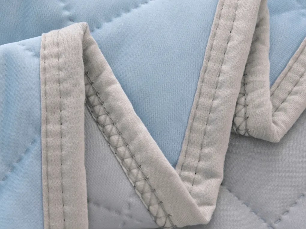 Chladiaca letná prikrývka ELARIA, modrá Rozmer: 200 x 220 cm