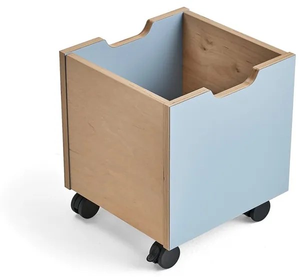 Zásuvková jednotka RICO s kolieskami, modrá