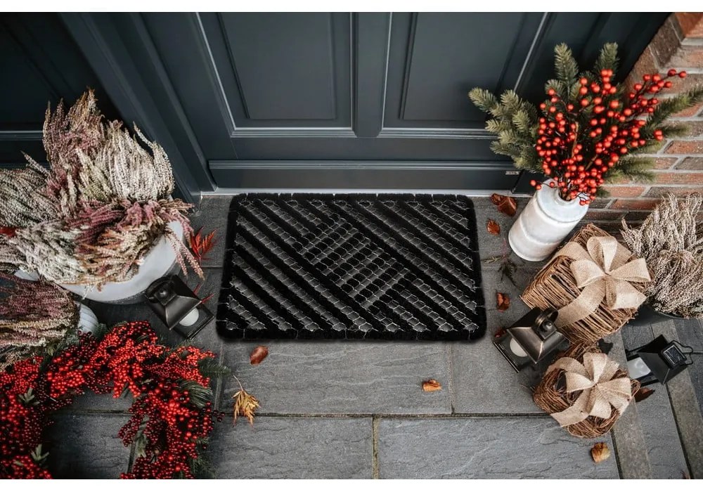 Rohožka z kokosového vlákna 40x60 cm Coco Black – Hanse Home