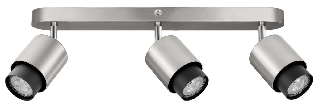 LED nikel designové stropné svietidlo Ison 3