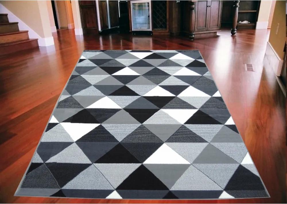 Kusový koberec PP Tanger sivý, Velikosti 120x170cm