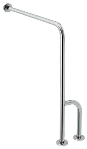 Oporné madlo 23x86,6 cm nerez/strieborné