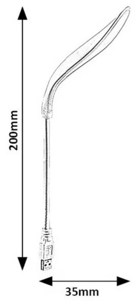 Rabalux 74238 flexibilná/mobilná LED lampička na USB Tafi