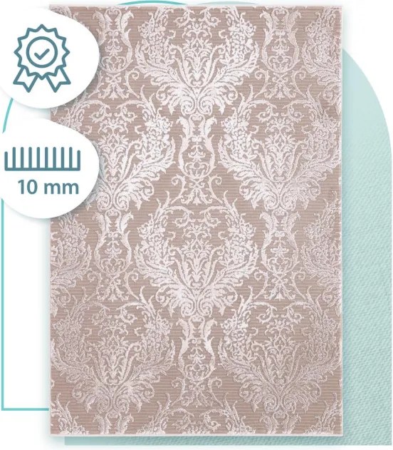 Koberec Dywilan Roma 5 béžový / biely