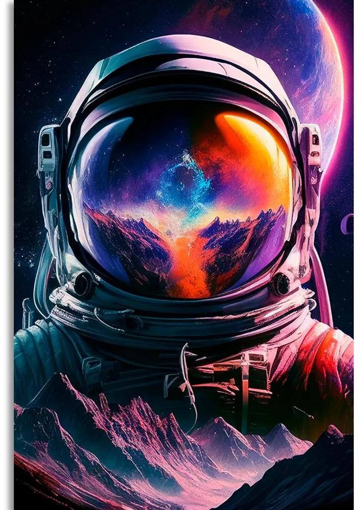 Obraz portrét astronauta - 60x90