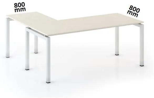 Stôl PRIMO SQUARE 1800 x 1800 mm, wenge