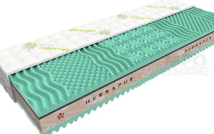 MPO HERBAPUR A ORTHOFLEX partnerský matrac s konským vlasom 120x200 cm S bylinkami