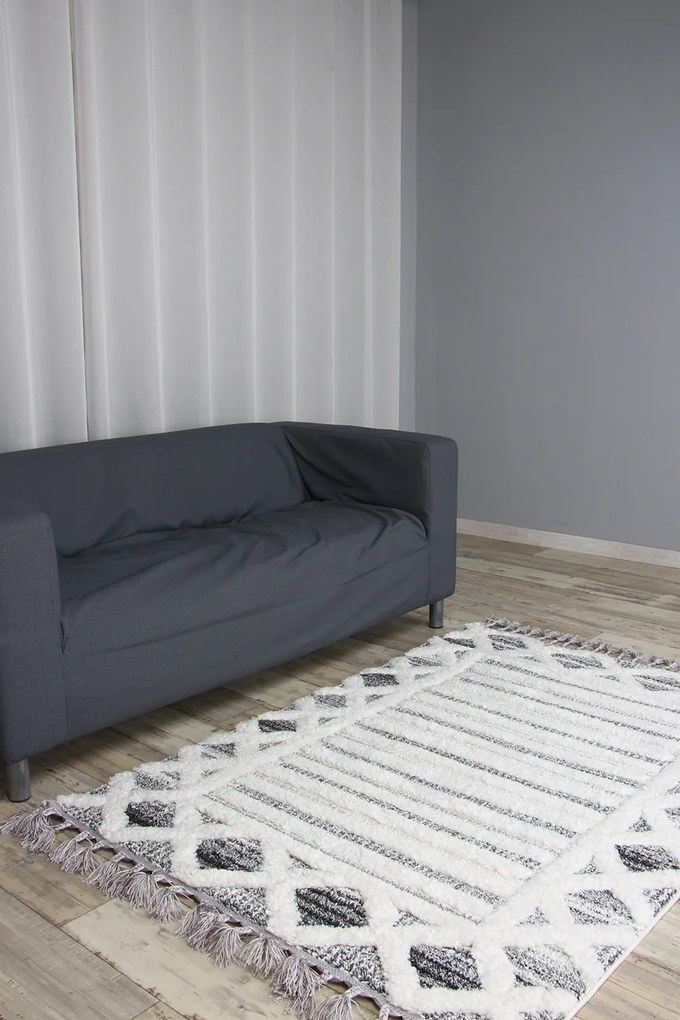 Koberec London 289 GREY rozmery koberec: 160x230 cm