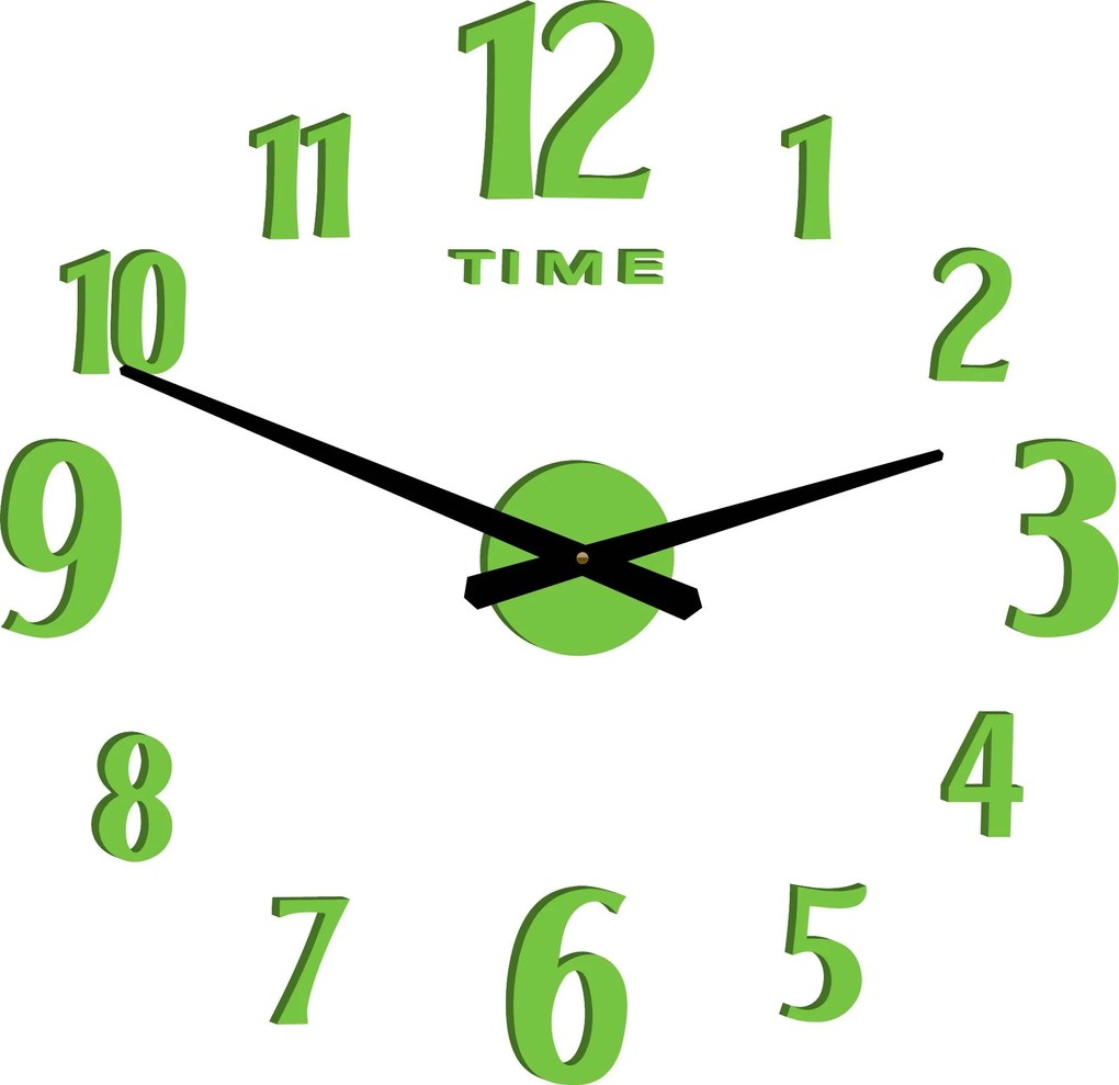 SENTOP | Moderné nalepovacie nástenné hodiny | SENTOP 12P035-Wall clock analógové