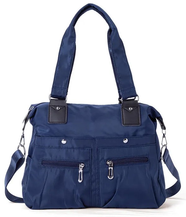 Dámska cestovná kabelka tmavo modrá