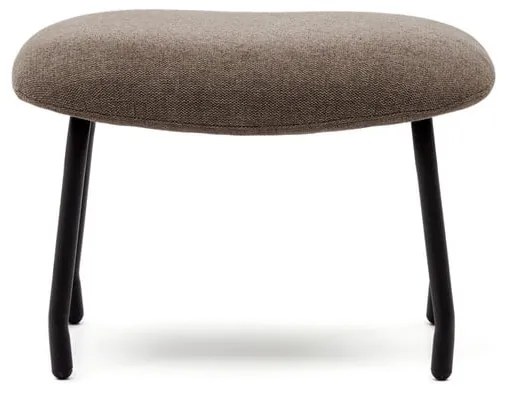 Hnedý taburet Belina – Kave Home