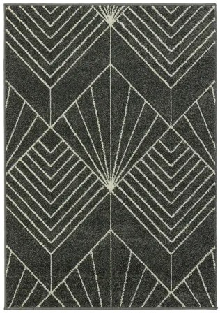 Koberce Breno Kusový koberec PORTLAND 58/RT4E, sivá, viacfarebná,160 x 235 cm