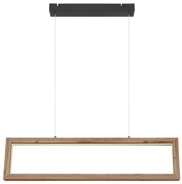 Globo 67287H - LED luster na lanku MANDERA LED/24W/230V hnedá