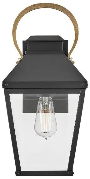 Hinkley HK-DAWSON-M - Vonkajšie nástenné svietidlo DAWSON M 1xE27/60W/230V IP44