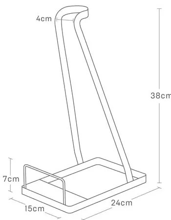 Držiak na vysávač Tower – YAMAZAKI