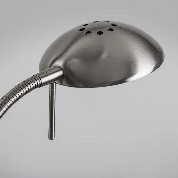 Brilagi - Stmievateľná stojacia lampa SCARLETT 1xR7s/230W/230V+1xG9/40W matný chróm