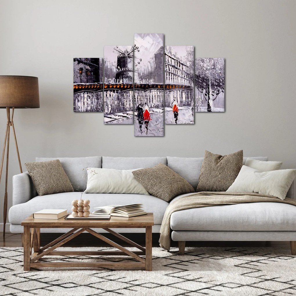 Obraz - Olejomaľba mesta II. (150x105 cm)