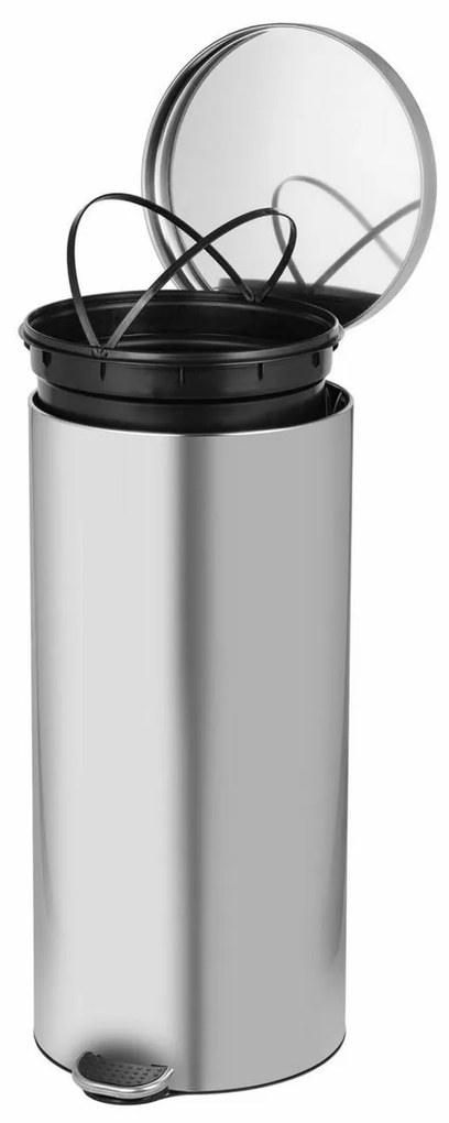 Alda Pedálový odpadkový kôš Freedom Fresh 30 l, nehrdz. oceľ mat, 30 l