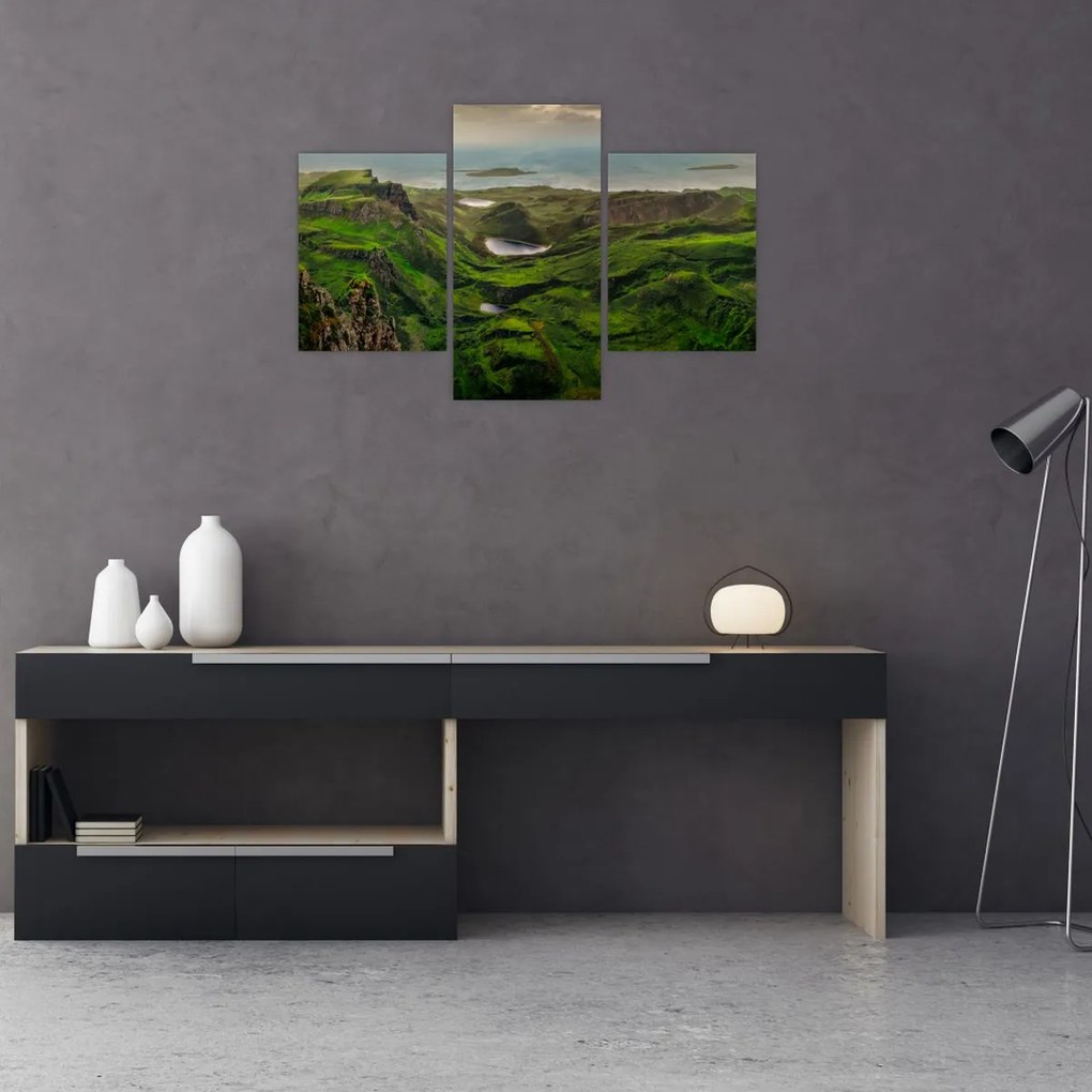 Obraz - Quiraing, Škótsko (90x60 cm)