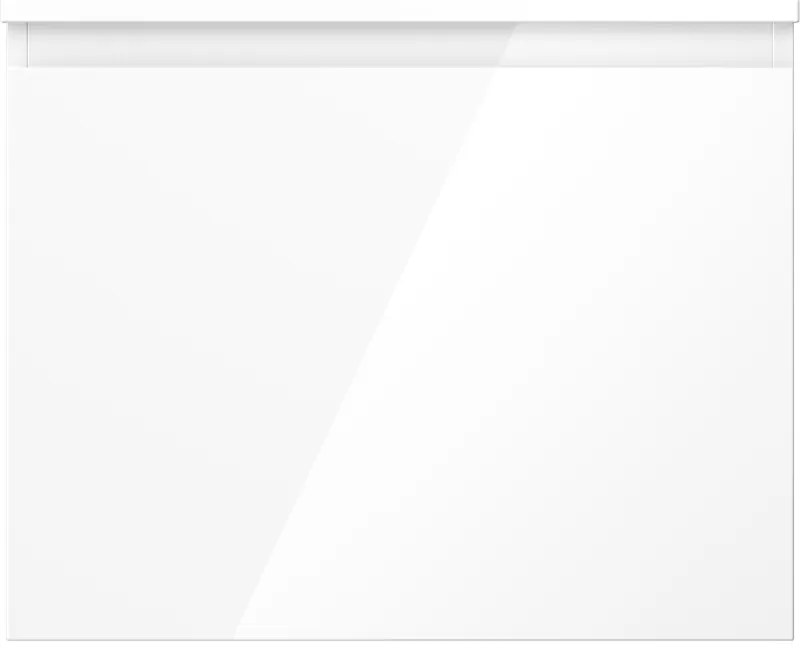 Mexen Orio, kúpeľňová skrinka 60 cm s hornou časťou, 1 zásuvka, biela lesklá, 91A10-06047-1-BFC00