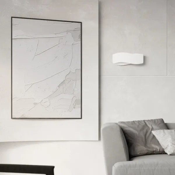 Sollux SL.1017 - Nástenné svietidlo TILA 1xG9/40W/230V 30 cm biela