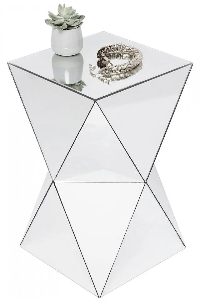 Odkladací stolík Luxury Triangle 53,5 × 32 × 32 cm KARE DESIGN