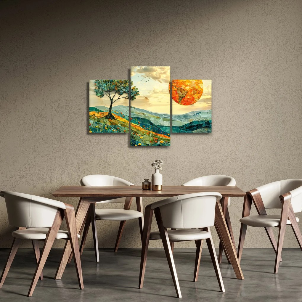 Obraz - Ilustrácia krajiny (90x60 cm)