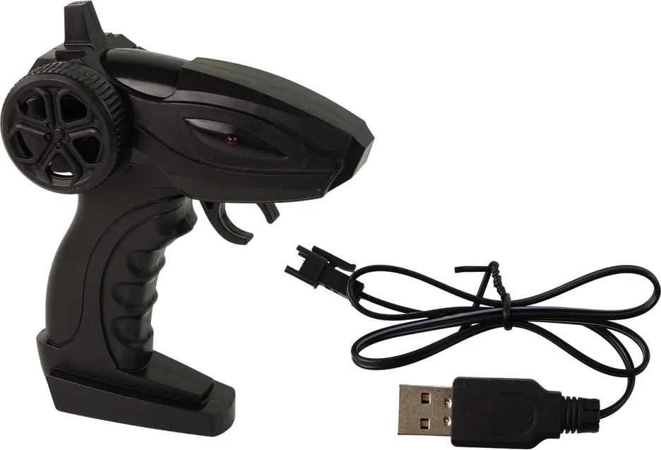 LEAN Toys RC Rover 1:16 diaľkovo ovládané čierne auto