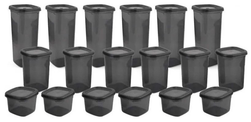 Dózy v súprave 18 ks na potraviny Fresco – Hermia