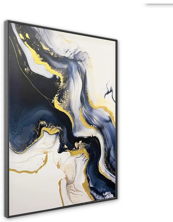 Obraz s ručne maľovanými prvkami 70x100 cm Sky – Styler