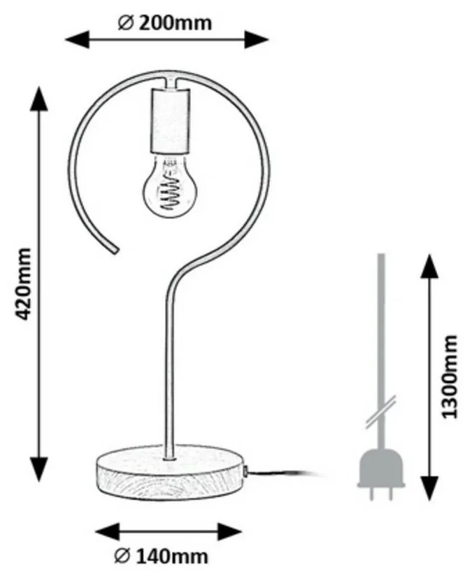 Rabalux 3220 stolná lampa