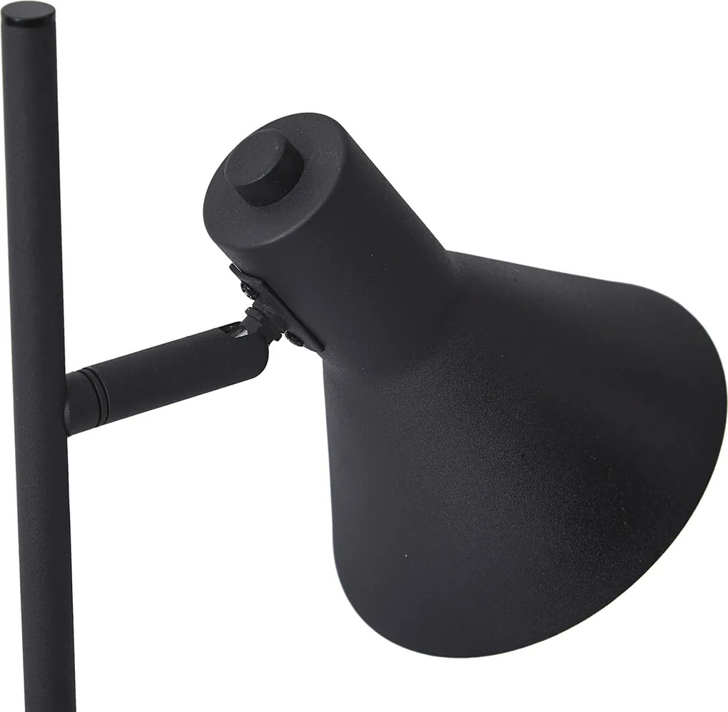 Moderná stolná lampa čierna so zlatom 1-svetlo - Magno