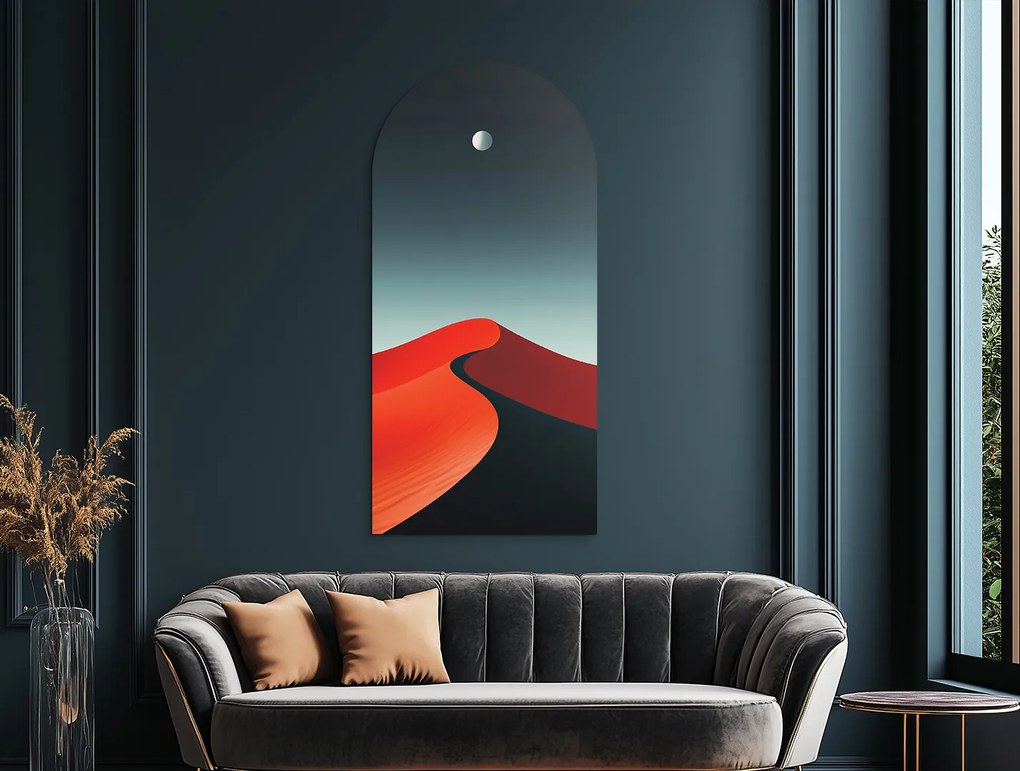 drevko | Obraz na stenu Červená piesková duna 80 x 38 cm