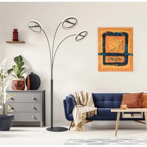 Globo 67179S1 - LED stmievateľná dotyková stojacia lampa DELLA 48W/230V 3000-6000K