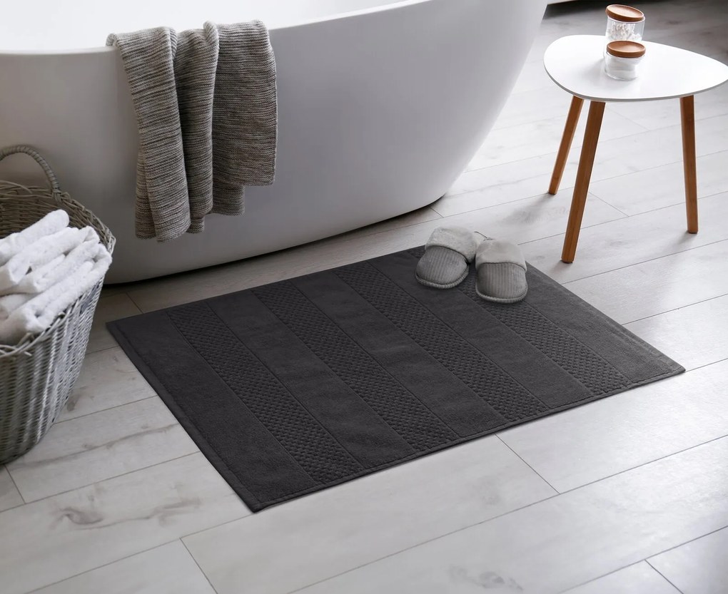 PREDLOŽKA DO KÚPEĽNE JESSI 60X90 CM ČIERNA