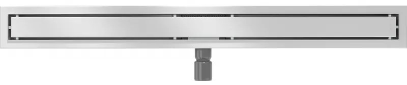 Mexen Flat nerezový sprchový žľab 80 cm vzor M13, 2v1, 1010080-15