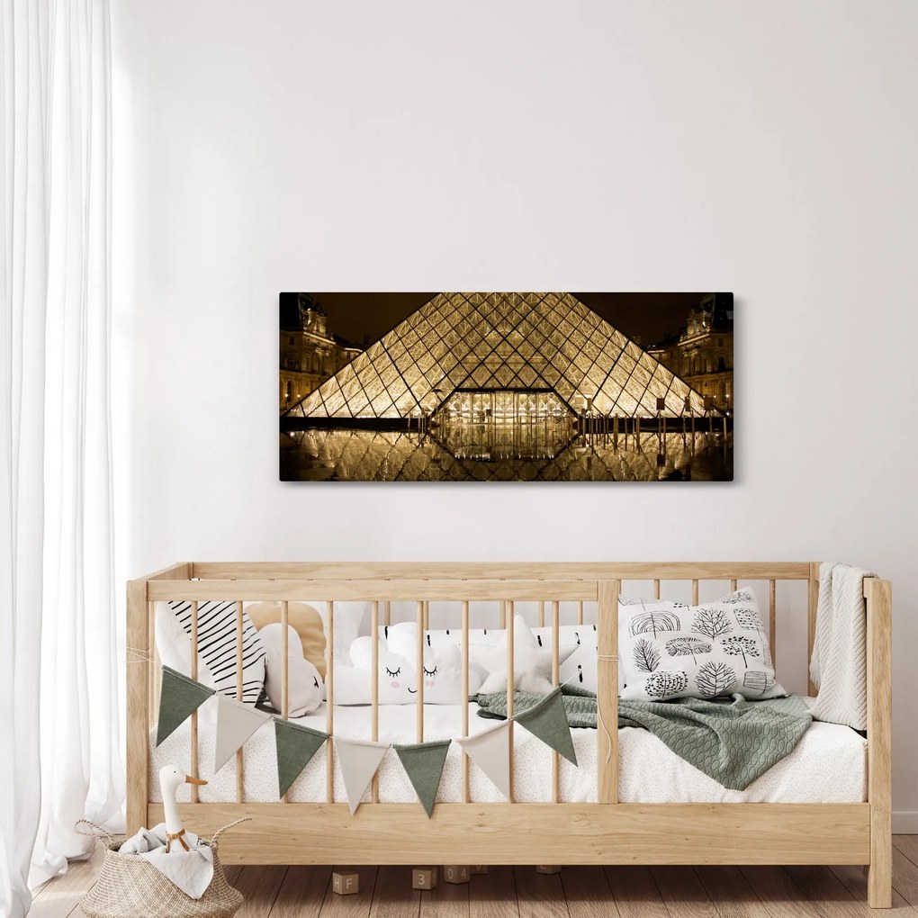 Obraz Louvre (120x50 cm)