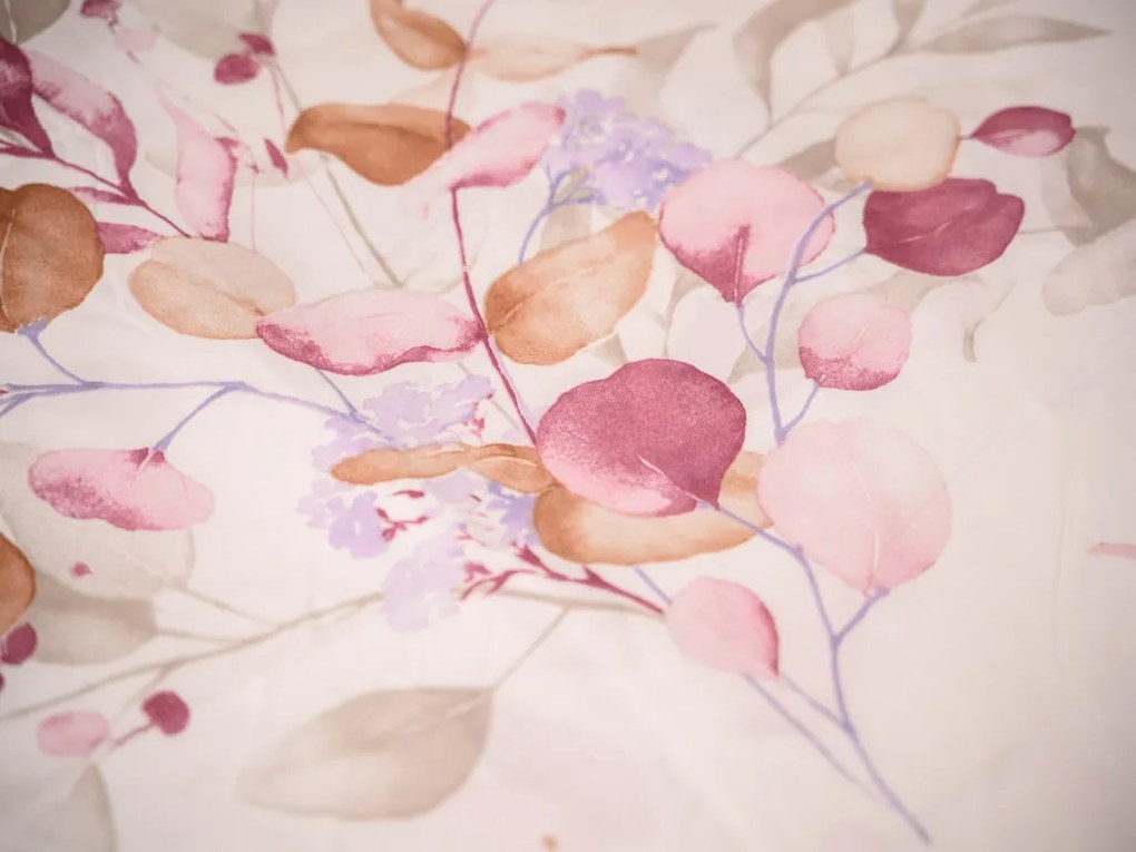 Obliečky z mikrovlákna FLORANY biele Rozmer obliečky: 70 x 90 cm | 140 x 200 cm