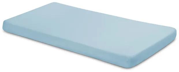 Sensillo Plachta do postieľky Jersey DELUXE 120 x 60 cm Jednofarebná Farba: Ružová