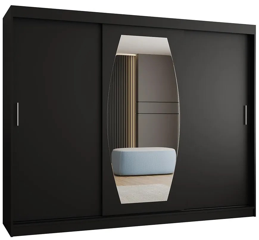 Skriňa Rossa 250 čierna